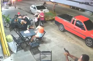 Mulher baleada e dono de bar em Parnaíba são apontados como membros de facção (Foto: Reprodução)