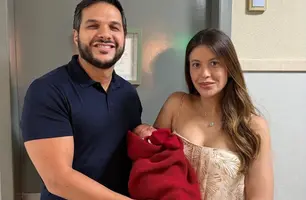 Nasce o primeiro filho do secretário de Educação do Piauí, Washington Bandeira (Foto: Reprodução)