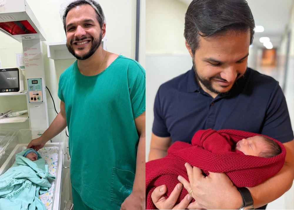 Nasce o primeiro filho do secretário de Educação do Piauí, Washington Bandeira