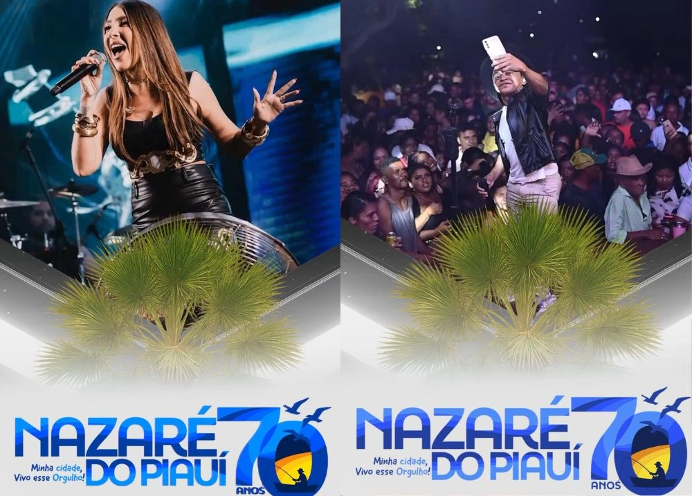 Nazaré do Piauí anuncia primeiras atrações dos 70 anos de emancipação