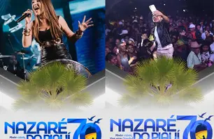 Nazaré do Piauí anuncia primeiras atrações dos 70 anos de emancipação (Foto: Reprodução)