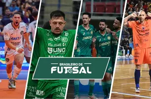 Nordeste e Sul dominam as semis do Brasileiro de Futsal (Foto: Divulgação)