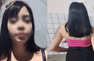 'Novinha Celeste', chefe de disciplina do PCC, é presa em bar em Teresina (Foto: Reprodução)