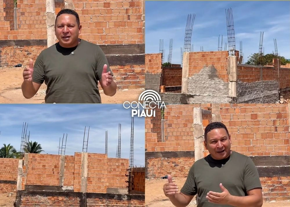 Obra de nova Unidade Básica de saúde avança em Alvorada do Gurguéia