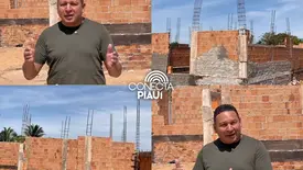 Obra de nova Unidade Básica de saúde avança em Alvorada do Gurguéia (Foto: Reprodução)