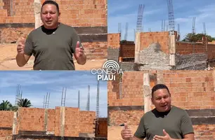 Obra de nova Unidade Básica de saúde avança em Alvorada do Gurguéia (Foto: Reprodução)