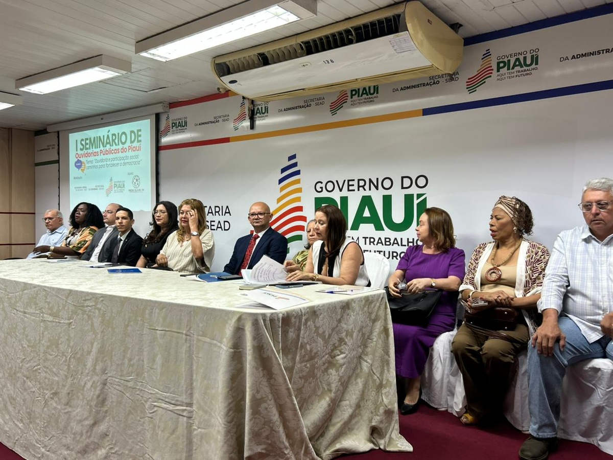 OGE-PI realiza I Seminário de Ouvidorias Públicas do Piauí em Teresina