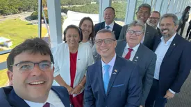 Oito governadores vêm ao Piauí para anunciar R$ 127,8 bi e parceria com a Huawei (Foto: Reprodução)