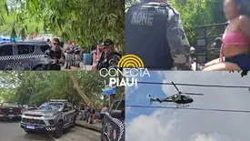 Operação do BPRone prende cinco suspeitos e apreende drogas na Avenida Maranhão (Foto: Conecta Piauí)