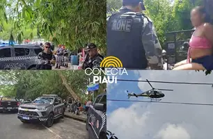 Operação do BPRone prende cinco suspeitos e apreende drogas na Avenida Maranhão (Foto: Conecta Piauí)