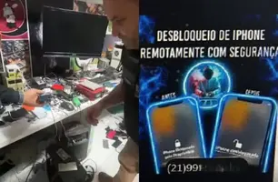 Operação mira rede nacional ligada a desbloqueio de celulares roubados (Foto: Reprodução)