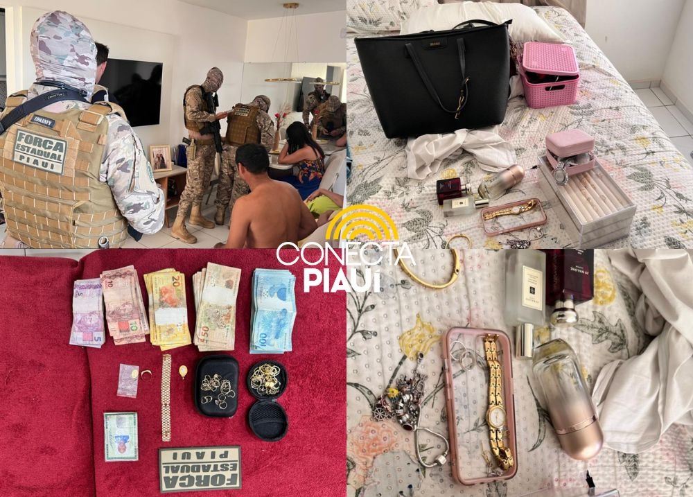 Operação Ouro Sujo desarticula esquema de joias furtadas em Teresina