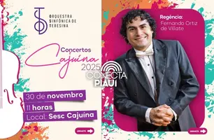 Orquestra Sinfônica de Teresina realiza Concertos Cajuína com maestro peruano (Foto: Reprodução)