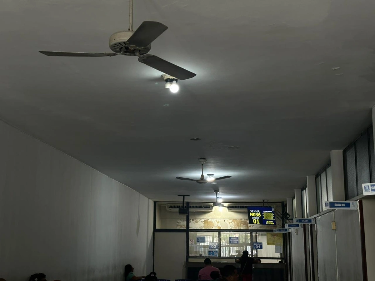 Pacientes denunciam calor extremo no Hospital Lineu Araújo, em Teresina