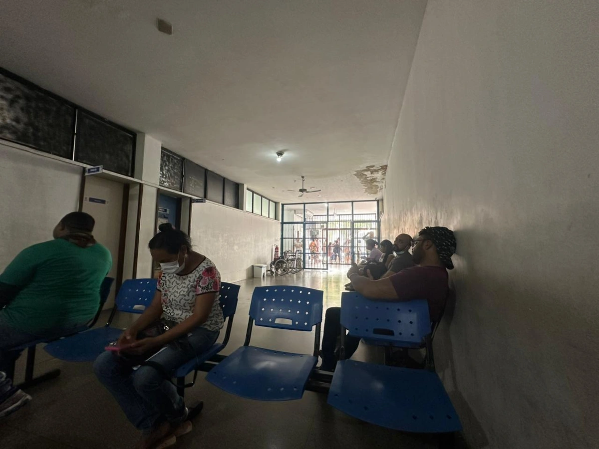 Pacientes denunciam calor extremo no Hospital Lineu Araújo, em Teresina