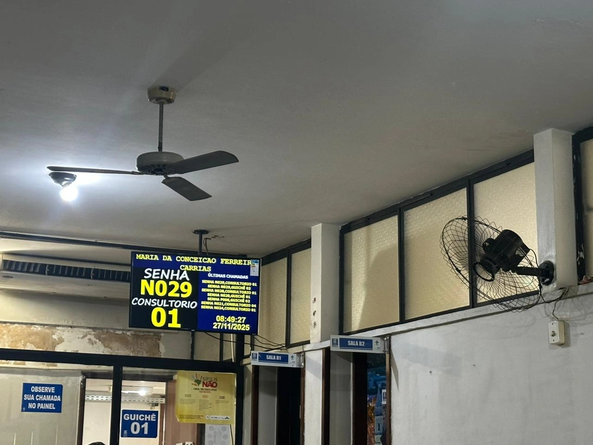 Pacientes denunciam calor extremo no Hospital Lineu Araújo, em Teresina