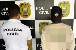 Pai é preso suspeito de engravidar própria filha após anos de abusos no Piauí (Foto: Divulgação/Polícia Civil)