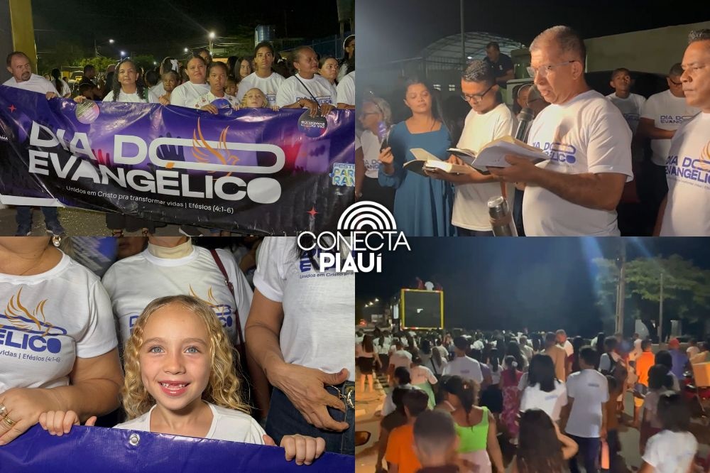 Parnarama celebra Dia do Evangélico com marcha e show do cantor Fernandinho