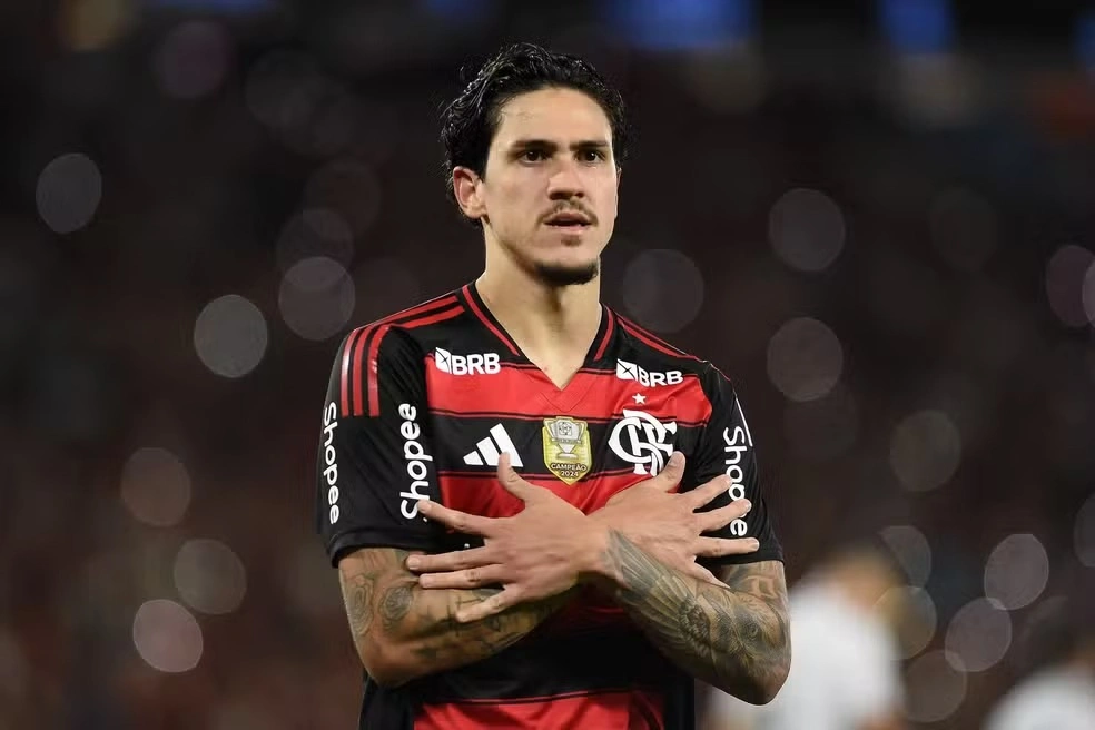 Pedro, jogador do Flamengo