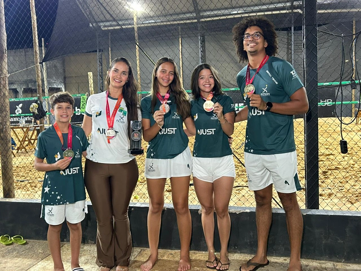 Piauí brilha na Copa das Federações de Beach Tennis e mostra potencial do estado