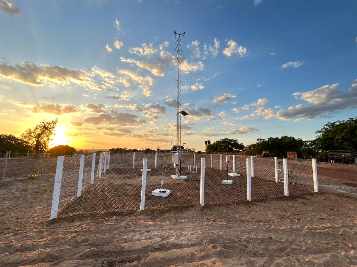 Piauí instala a primeira estação agrometeorológica para monitoramento climático