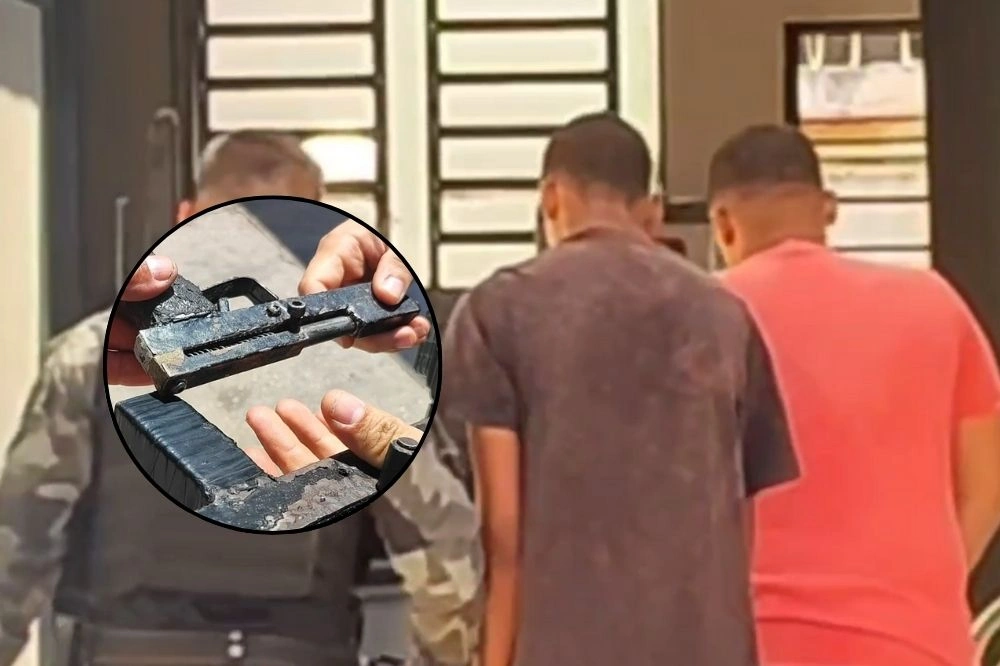 PM apreende dupla com armas e drogas após perseguição na zona Leste de Teresina