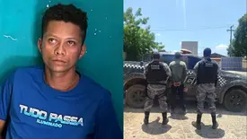 PM prende 'Olho de Gato', assaltante com extensa ficha criminal em Teresina (Foto: Repórter 12/Conecta Piauí)