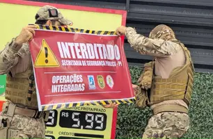 Polícia interdita 49 postos em nova fase da Operação Carbono Oculto 86 no Piauí (Foto: Conecta Piauí)