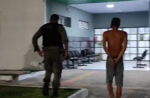 Polícia Militar apreende celular roubado e prende suspeito em Parnaíba (Foto: Reprodução)