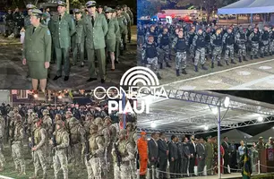 Polícia Militar do Piauí celebra Dia da Bandeira com promoções e homenagens (Foto: Portal Conecta Píaui)