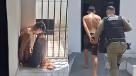Polícia prende faccionado foragido e sargento suspeito de abrigá-lo no Piauí (Foto: Reprodução)