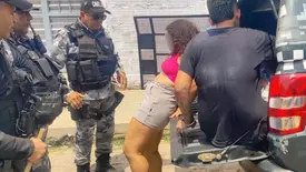Polícia prende faccionados e resgata crianças de situação insalubre em Teresina (Foto: Repórter 12/Conecta Piauí)