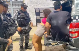 Polícia prende faccionados e resgata crianças de situação insalubre em Teresina (Foto: Repórter 12/Conecta Piauí)