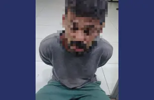 Polícia prende homem que invadiu casa armado e furtou motocicleta no Piauí (Foto: Reprodução)