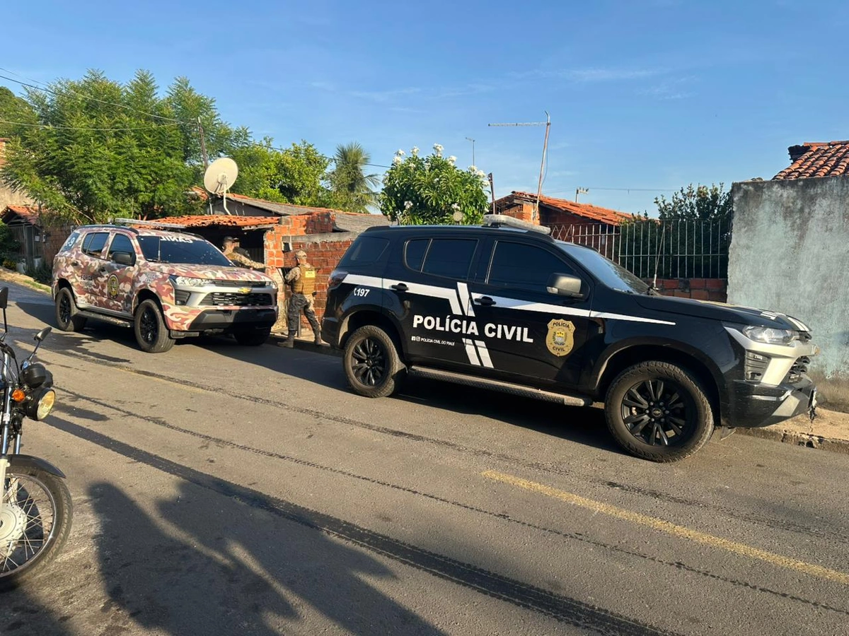 Polícia prende três suspeitos ligados ao Bonde dos 40 em operação em Teresina