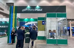 Porto Piauí, ZPE e Investe Piauí exibem potencial do estado em feira de logística (Foto: Reprodução)