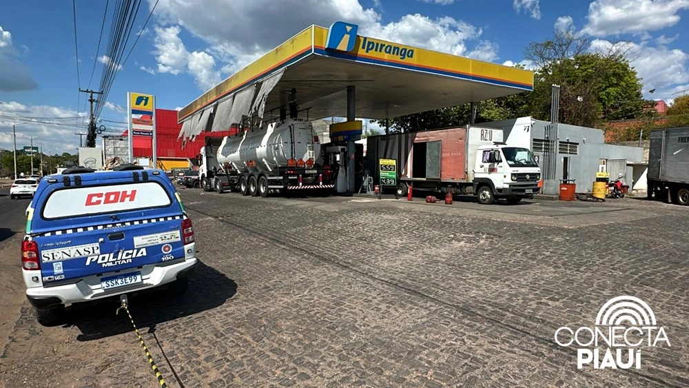 Posto é alvo de ação de despejo com acompanhamento da Polícia Militar em Teresina