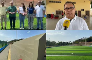Povoado Estaca Zero ganha nova Arena Esportiva entregue pelo Governo do Estado (Foto: Reprodução)