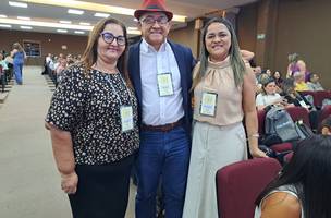 Prefeito Abdoral Melo participa do 1º Congresso Interestadual de Educação Pública (Foto: Reprodução/ ASCOM)