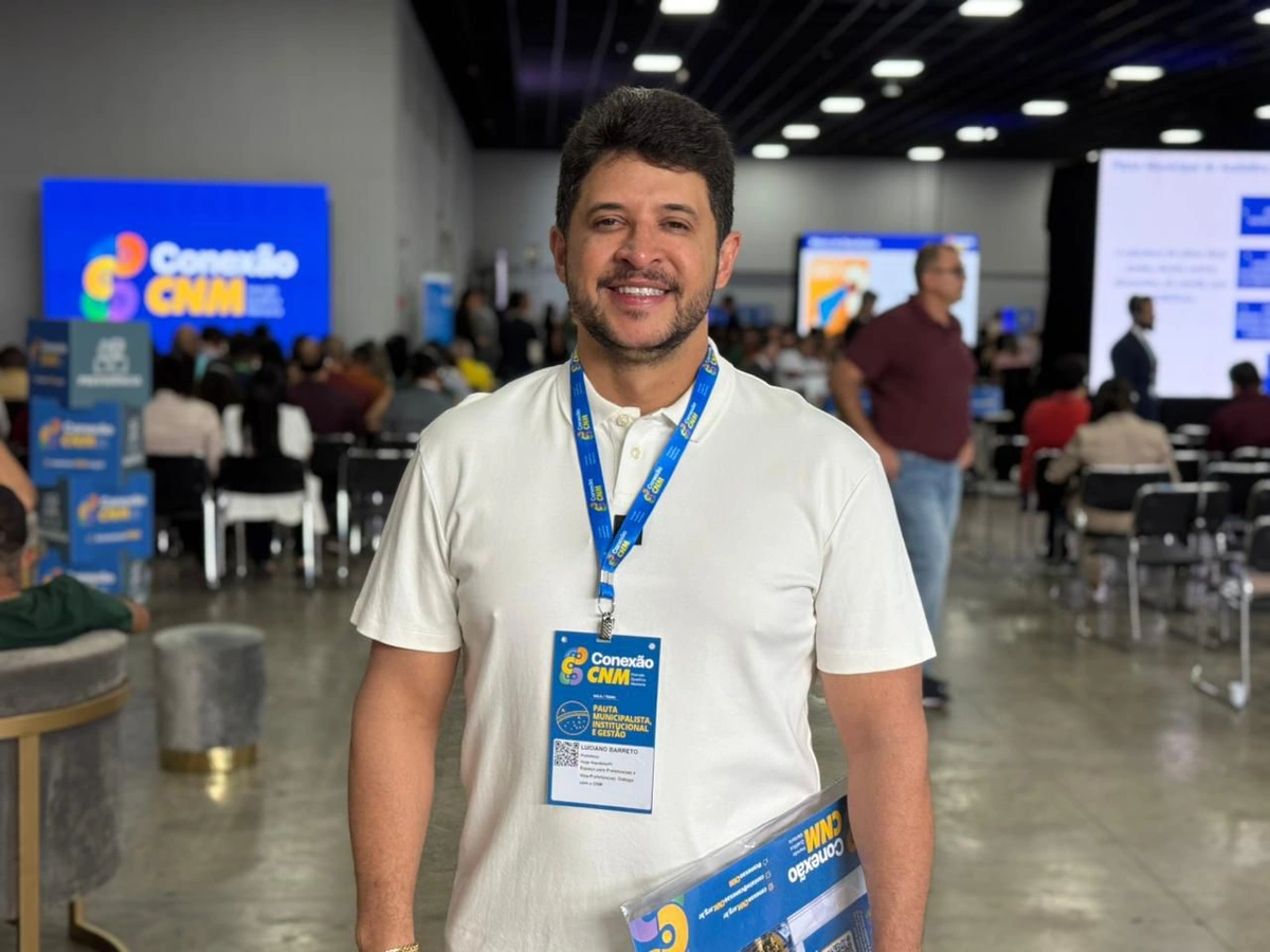 Prefeito de Hugo Napoleão reforça diálogo municipalista na Conexão CNM em Teresina