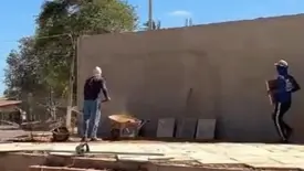 Prefeito Felipe Ribeiro visita obras do novo Palco Cultural em Cajueiro da Praia (Foto: Reprodução)