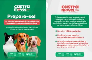 Prefeitura de São Raimundo Nonato lança Castramóvel para castração gratuita (Foto: Reprodução)