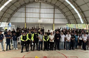 Prefeitura promove palestra sobre drogas e facções para alunos do município (Foto: Divulgação)