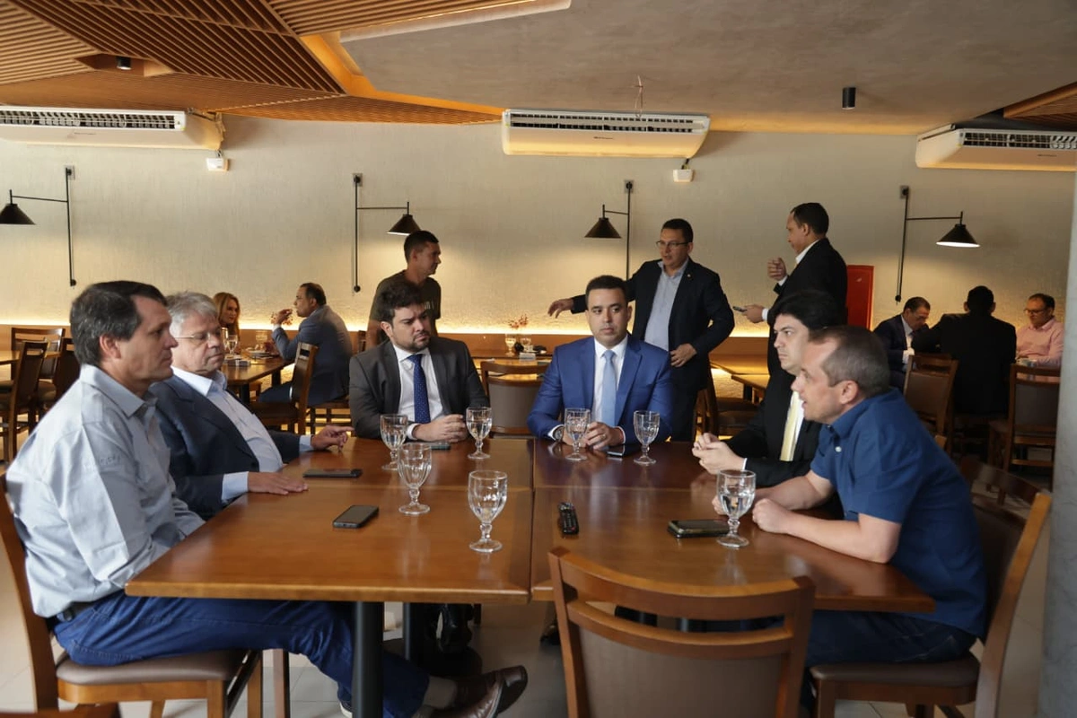 Presidente da Aprosoja Piauí recebe comitiva de parlamentares em Bom Jesus