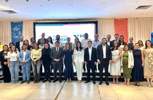 Primeira-dama Talita Ribeiro participa de curso promovido pelo Governo do Estado (Foto: Reprodução)