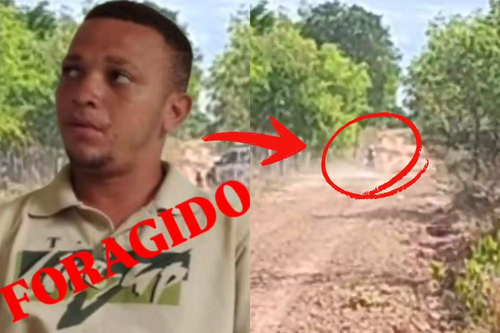 Procurado por homicídio e assalto foge pela segunda vez da polícia em Nazária