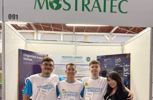 Projeto de IA criado por estudantes piauienses se destaca em mostra internacional (Foto: Ascom Seduc)