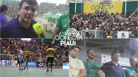Rafael Fonteles celebra festa no Verdão e diz que Piauí viverá nova era esportiva (Foto: Conecta Piauí)
