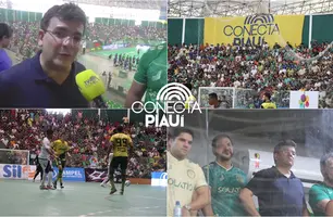 Rafael Fonteles celebra festa no Verdão e diz que Piauí viverá nova era esportiva (Foto: Conecta Piauí)