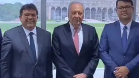 Rafael Fonteles, Lewandowski e Chico Lucas (Foto: Reprodução)